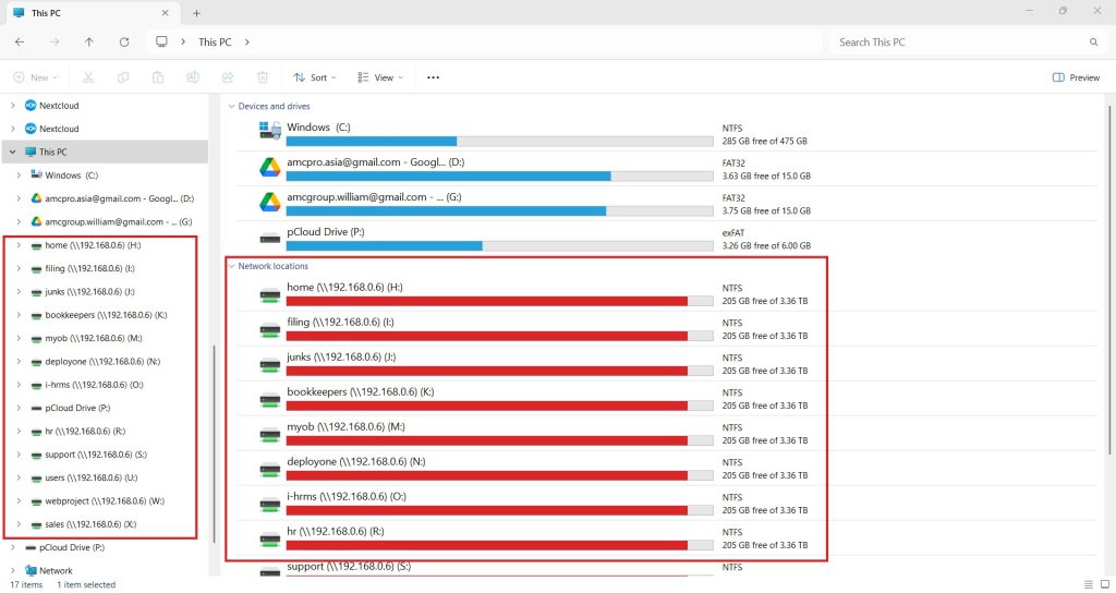network drive