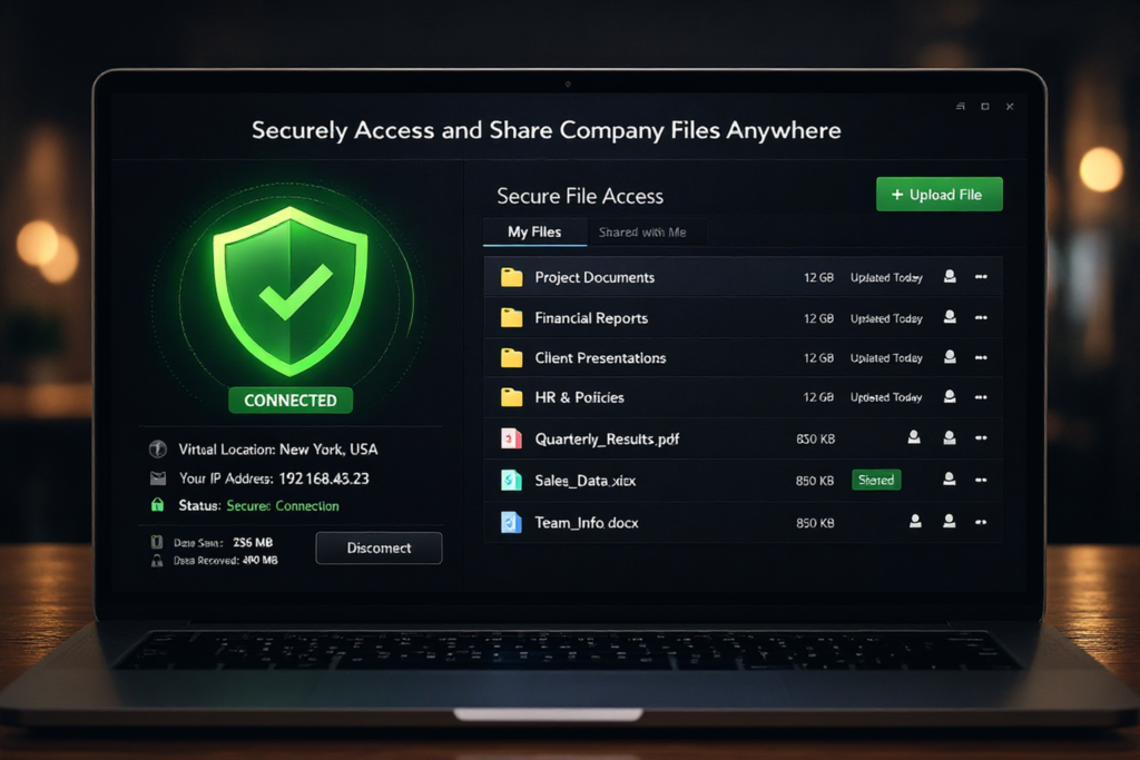 vpn and file access